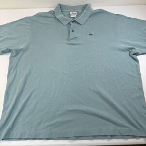 Lacoste Men's‎ Light Blue Classic Fit Polo Shirt Crocodile Logo Size XL